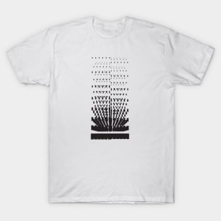 Galaxy geometric abstract black T-Shirt